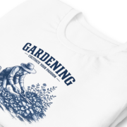 Navy vintage gardening graphic with Cultivate Your Passion lettering