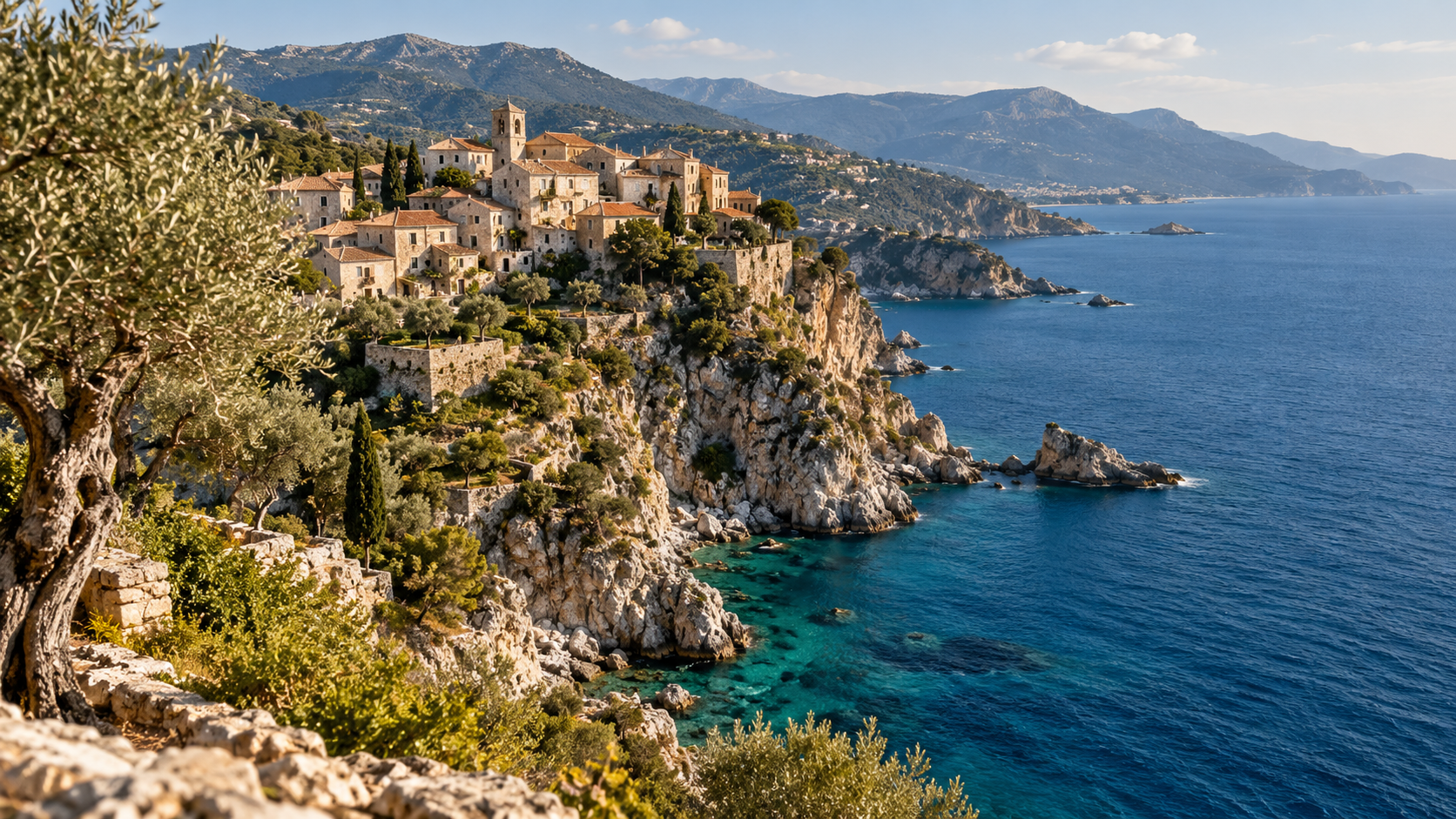 A postcard from the Mediterranean coast